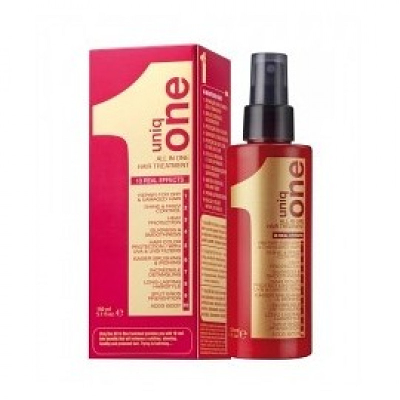 Маска-спрей для волосся зі свіжим ароматом-All in one Hair Treatment UNIQONE Fresh Fragrance 150ml